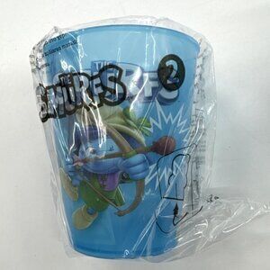 NEW Burger King The SMURFS Cup Plastic Drinking Promotion Blue #2 2022 SEALED